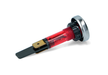 SPIA LUMINOSA TONDA ROSSA 250V