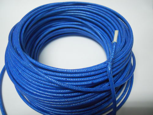 CAVO PER ALTE TEMPERATURE 200°C IN CALZAVETRO SILICONE VETRO 1x1,5 a mt *