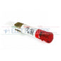 SPIA LUMINOSA TONDA ROSSA 2 contatti. 230V T120° DIAM.8,5mm