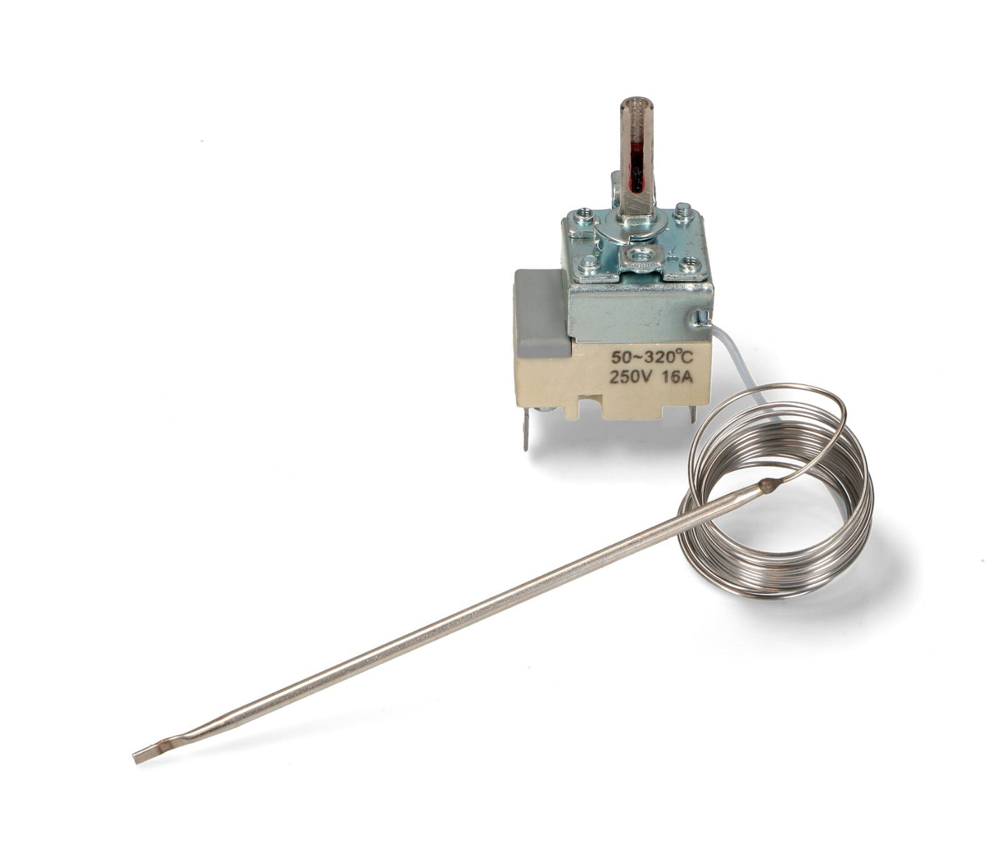 KIT TERMOSTATO FORNO 50°-320°C CAPILLARE 2mt