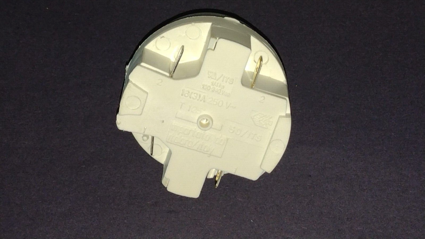 TEMPORIZZATORE BIPOLARE C/SUONERIA 120min +POSIZIONE MANUALE NORMALE A SINISTRA