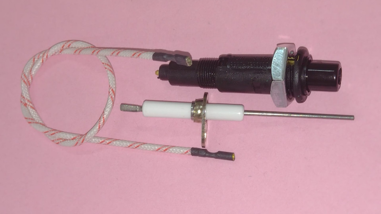 KIT BARBECUE KIT ACCENSIONE BRUCIATORE KIT BARBECUE + PIEZOELETTRICO