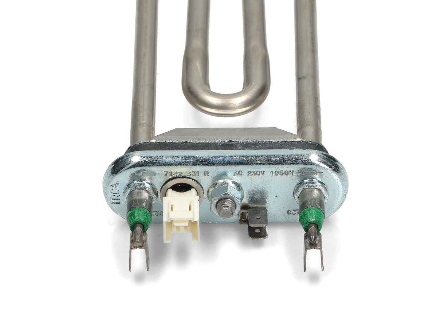 RESISTENZA LAVATRICE 1950W REX ELECTROLUX 1327242309 3792301305 2 termofusibili