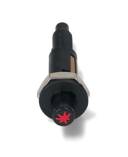 ACCENDITORE PIEZO NERO SKL FORO Ø18mm  FASTON MASCHIO Ø2,4mm COK1972UN