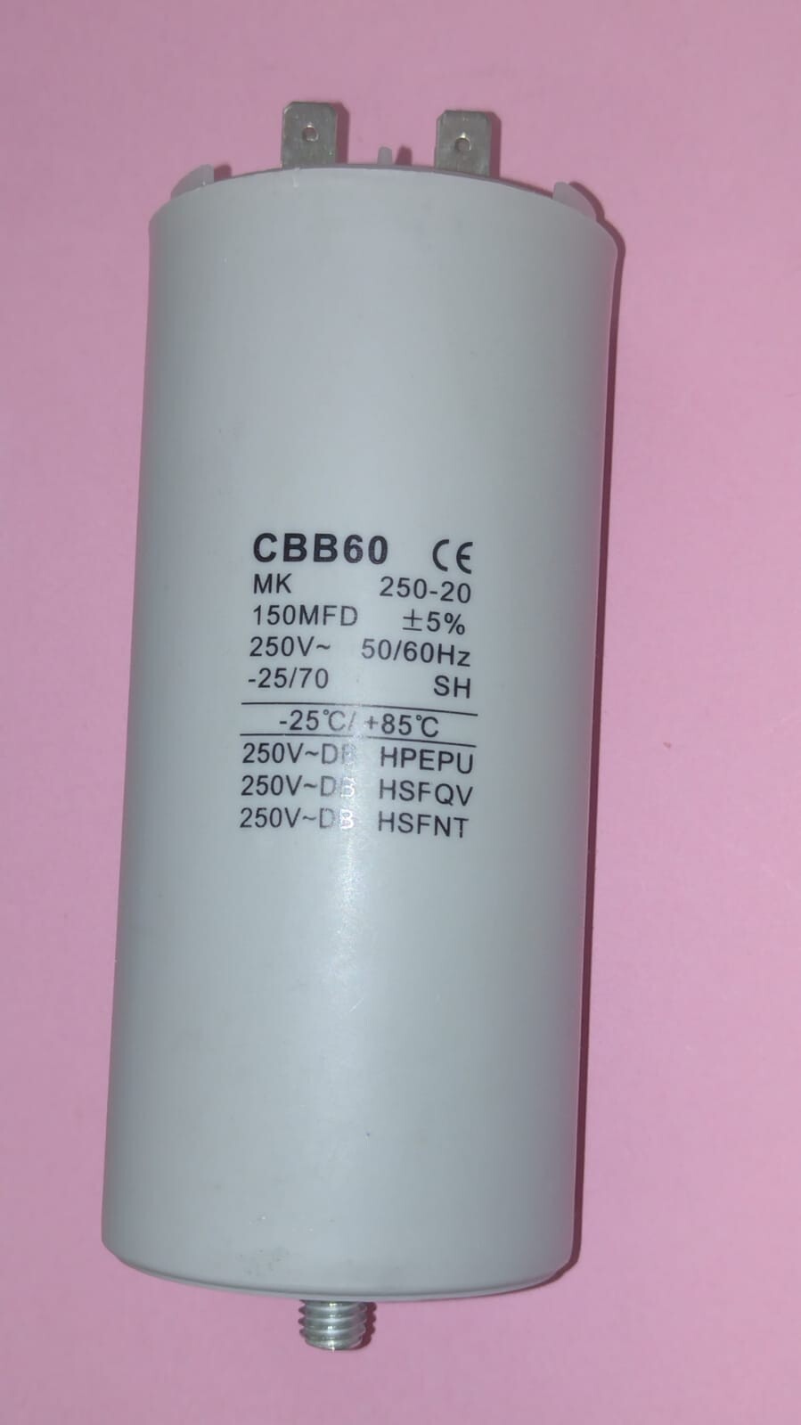 CONDENSATORE 150μF 250VAC