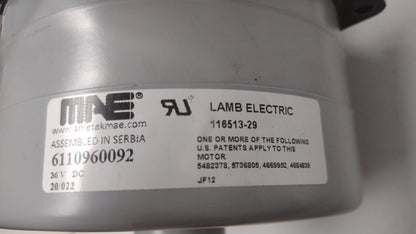 MOTORE LAMB ORIGINALE 116513-29 6110960092 36V DC 600W