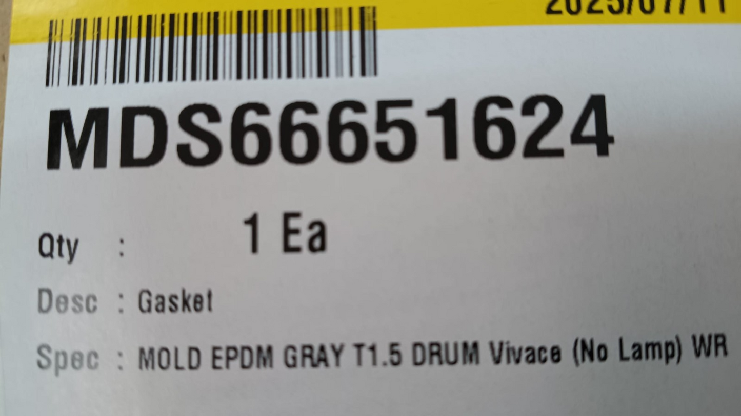 LG GUARNIZIONE OBLO' LAVATRICE LG MDS66651624 ORIGINALE MDS66651624