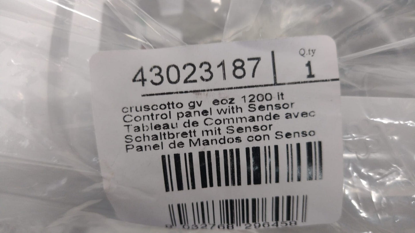 CRUSCOTTO CON SENSORE LAVATRICE CANDY ORIGINALE 43023187