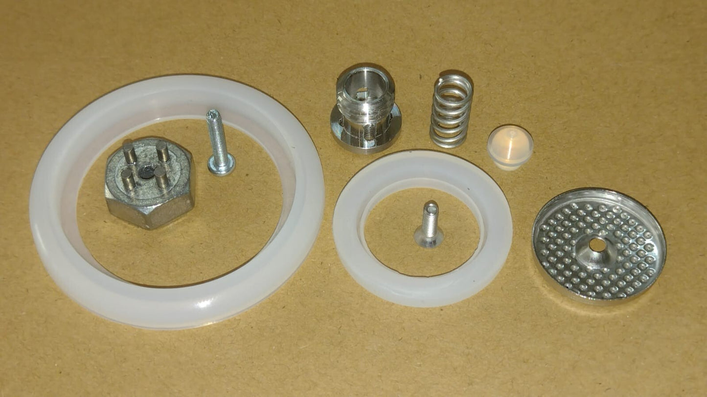 BIALETTI KIT MANUTENZIONE COMPLETO VALVOLA GUARNIZIONI FILTRI + CHIAVE MOKONA