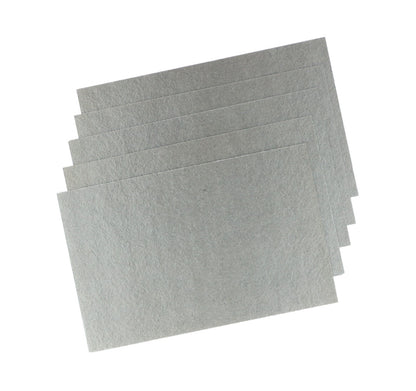 FOGLIO DI MICA 13cm X 20,5cm CONFEZIONE DA 5 FOGLI SPESSORE 0,4mm