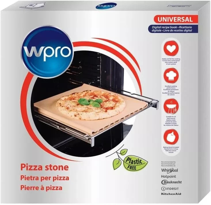 WHIRLPOOL PIETRA REFRATTARIA FORNO IN TERRACOTTA CON PALA PER PIZZA C00846472