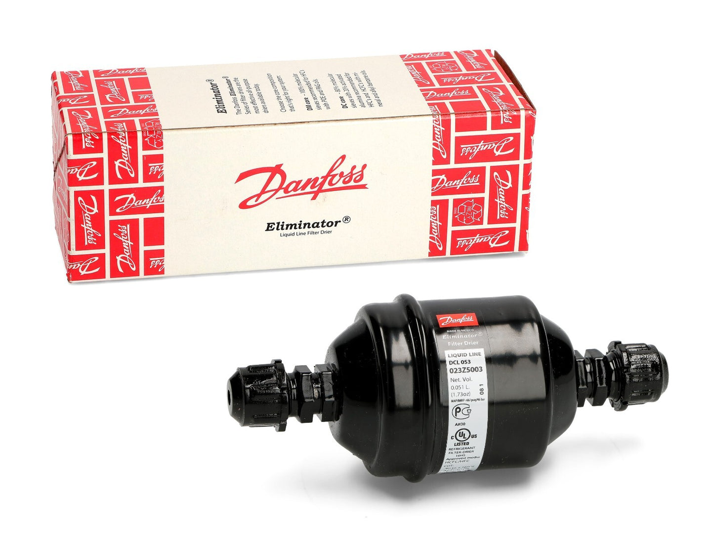 FILTRO DISIDRATATORE DANFOSS FILTRO DANFOSS DCL 053 CARTELLA 023Z5003