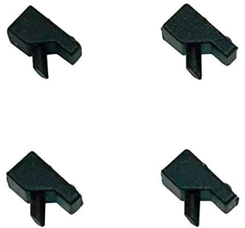 WHIRLPOOL 484000000840 GOMMINO ANTIGRAFFIO GRIGLIA CUCINA 4pz ORIGINALI