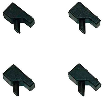 WHIRLPOOL 484000000840 GOMMINO ANTIGRAFFIO GRIGLIA CUCINA 4pz ORIGINALI