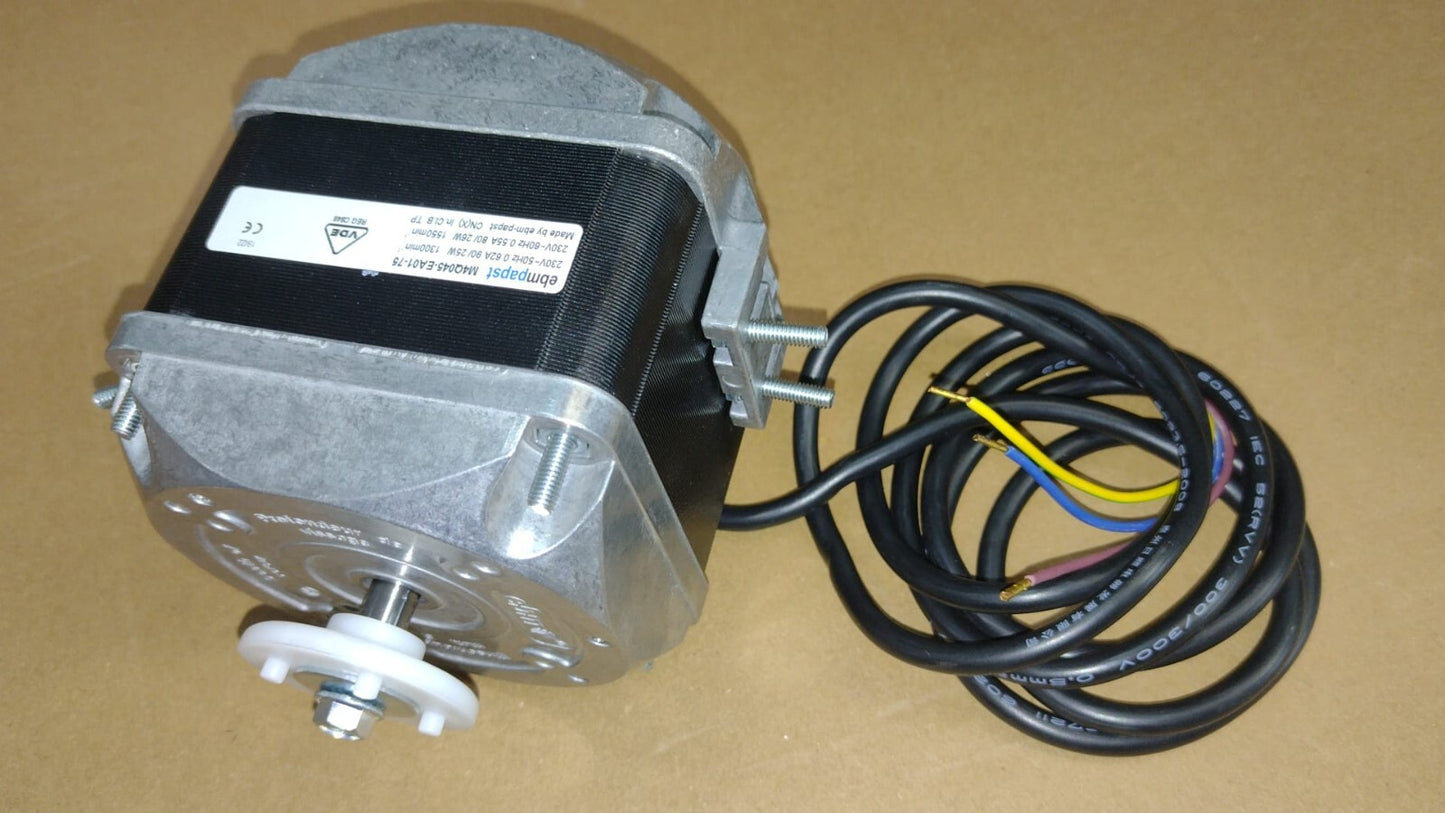 Motore pentavalente EBM 90/25W 230V high quality  1300/1550 rpm + cavo 90cm
