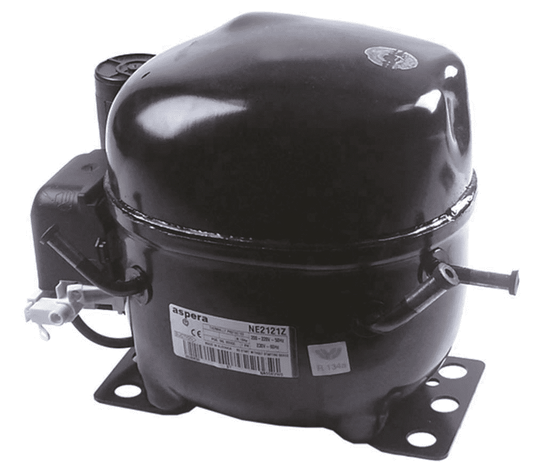 NE2121Z EMBRACO ASPERA COMPRESSORE MOTORE GAS R134A HP 1/4 REFRIGERAZIONE