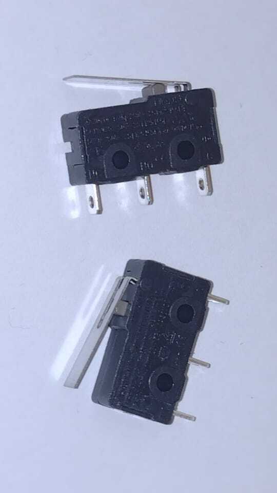 MICRODEVIATORE PULSANTE 3 CONTATTI 1pz MICRO SWITCH CON LEVETTA