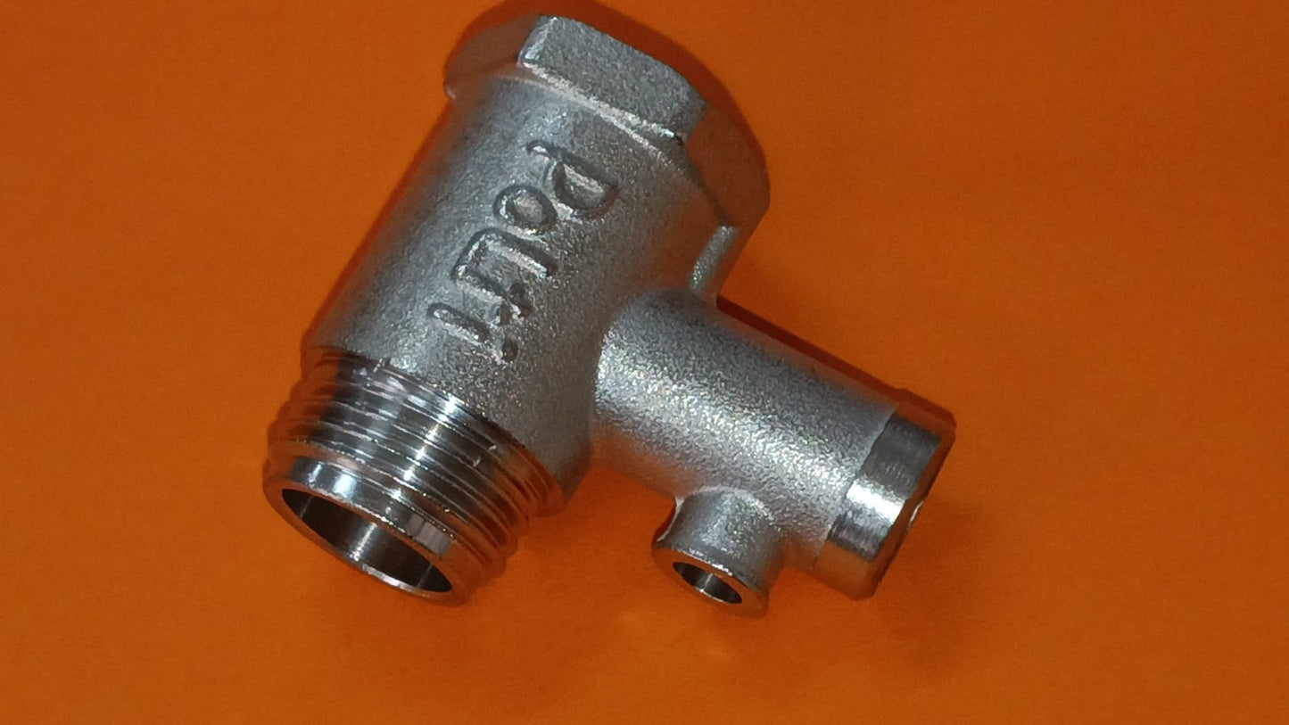 POLTI Valvola sfiato sicurezza1/2 m/f 5 bar per caldaia polti M0000095