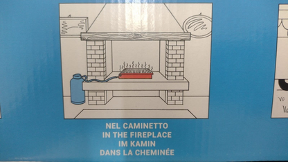 MINI BARBECUE PARKER A GAS 46x26x13cm MODELLO SOLE