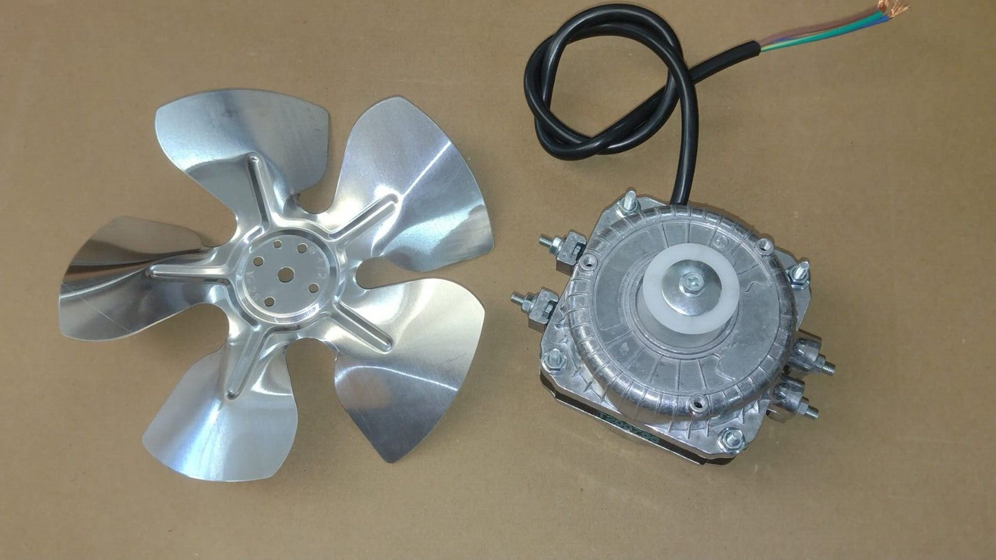 MOTORE VENTOLA PER FRIGORIFERO  BANCONE FRIGO 5 WATT 220 VOLT UNIVERSALE