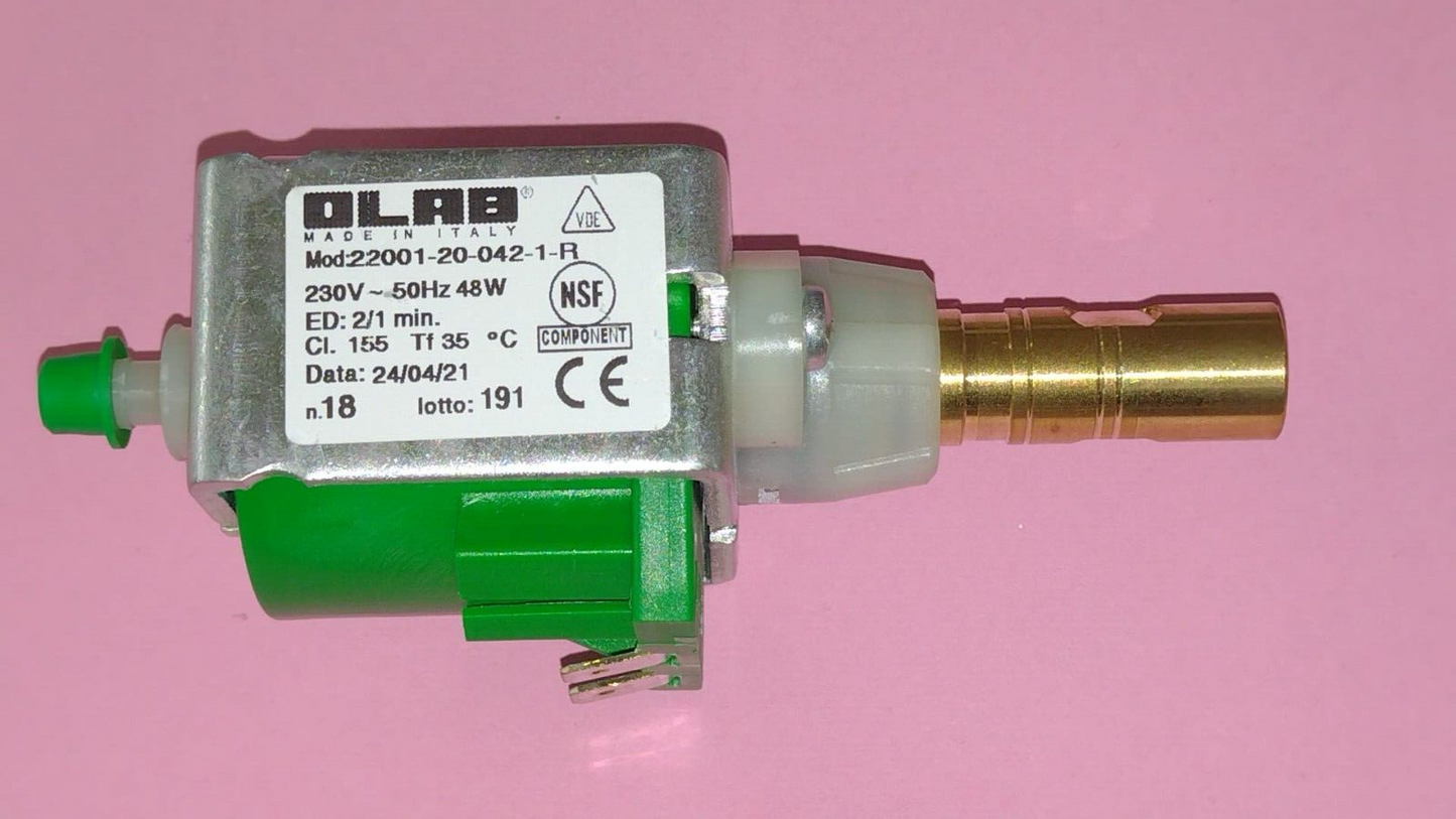 OLAB PUMPS ULKA PUMP POMPA OLAB Mod.22001-20-042-1-R  230V 50HZ 48W 2ON/1OFF