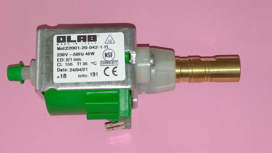 OLAB PUMPS ULKA PUMP POMPA OLAB Mod.22001-20-042-1-R  230V 50HZ 48W 2ON/1OFF