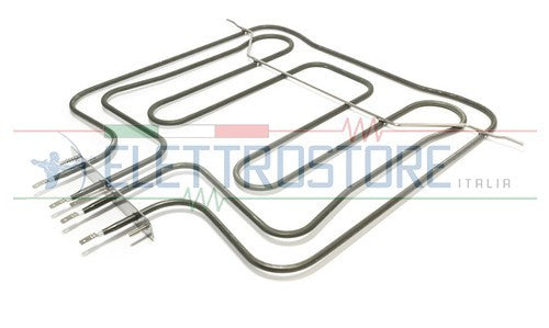 RESISTENZA FORNO ELETTRICO SMEG ORIGINALE 806890527 DOPPIA GRILL SUPERIORE