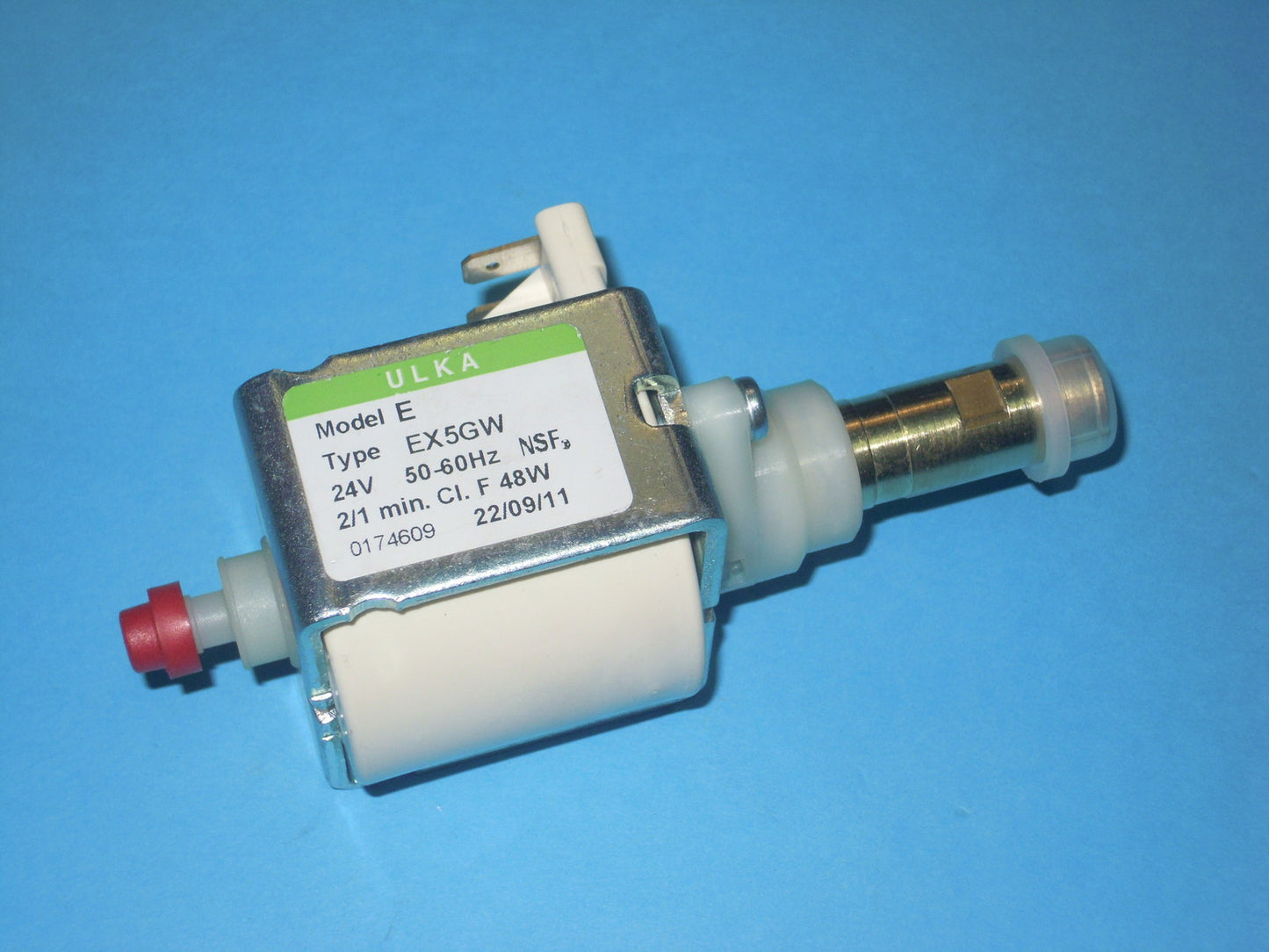 POMPA ULKA Model E Type EX5GW 24V 50/60 Hz 48W 2/1min. ULKA PUMP *