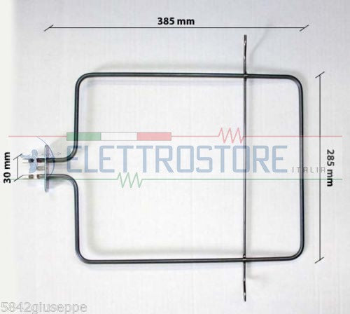 RESISTENZA FORNO BASE F.LLI ONOFRI WEGA WHITE + VARIE