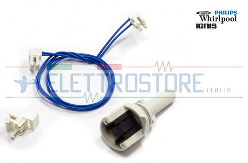 SENSORE TEMPERATURA LAVASTOVIGLIE WHIRLPOOL IGNIS SONDA NTC 481228268051