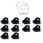 10 PEZZI GOMMINI GRIGLIE PIANO COTTURA ANTIGRAFFIO ARISTON C00075434
