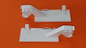 KIT CERNIERE RIBALTINA FREEZER CONGELATORE ELECTROLUX 2231129012 + 2231128014