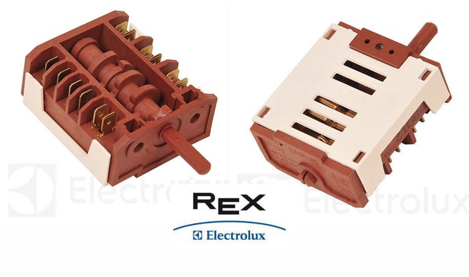 COMMUTATORE FORNO SELETTORE 5+0 POSIZIONI 3581980129 ORIGINALE REX