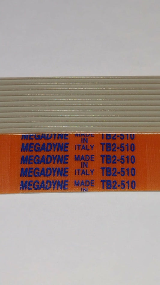 CINGHIA MEGADYNE TB2-510 H20 10 NERVATURE SPED.CON CORRIERE