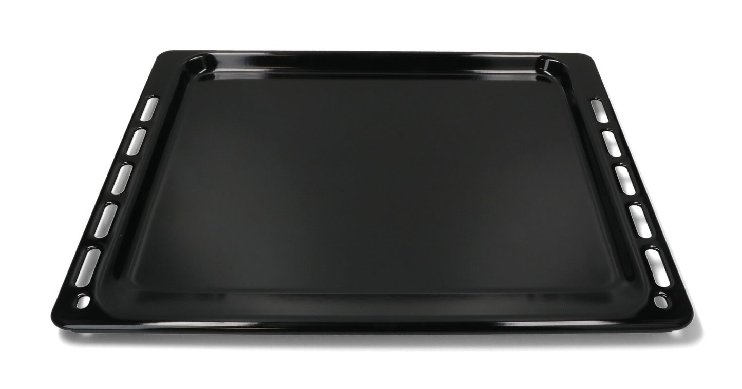 LECCARDA SMALTATA NERA VASSOIO FORNO COTTURA WHIRLPOOL ORIGINALE 481010683239
