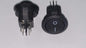 INTERRUTTORE BIPOLARE TONDO 4 CONTATTI  Ø 20mm 6A 250V  faston 4,8mm MADE IN EC