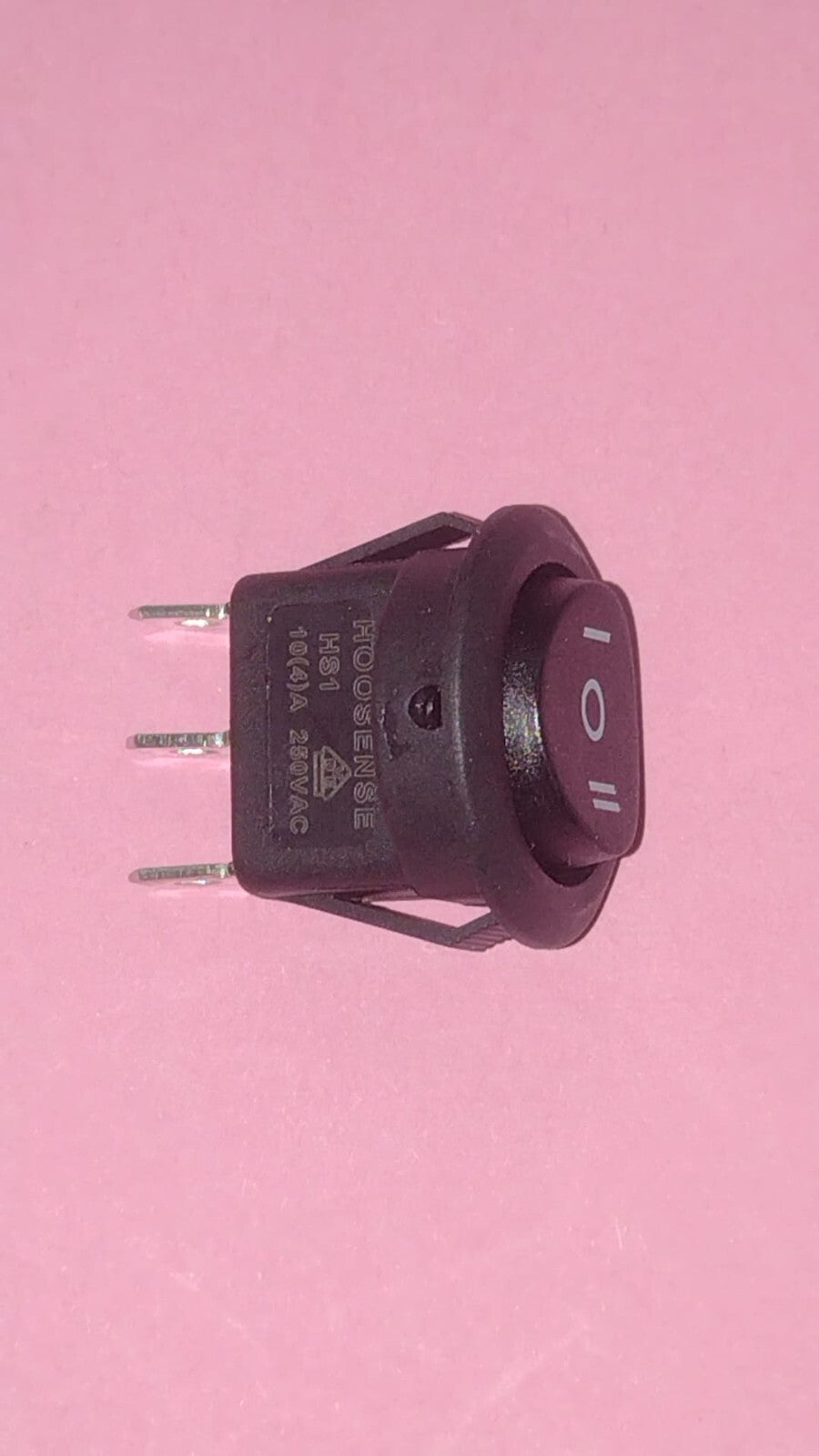 Deviatore A Bilanciere 10A 250V Nero DE/3436H-C