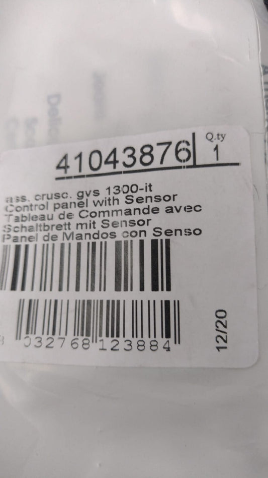 CRUSCOTTO CON SENSORE LAVATRICE CANDY SMART ORIGINALE 41043876