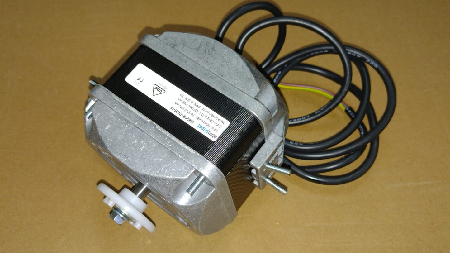 Motore pentavalente EBM 70/18W 230V high quality  1300/1550 rpm + cavo 150cm
