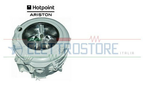 VASCA COMPLETA LAVATRICE ARISTON INDESIT ORIGINALE CESTO C00264161
