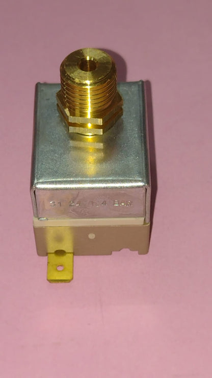 PRESSOSTATO CAMPINI TY98 0,5-8 BAR TAR 1,4 BAR G1/4 NC 16A 250VAC