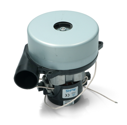 MOTORE CON TUBO CANNOTTO ASPIRAPOLVERE TRAINO BIDONE A CARRELLO 1200W 230V Hz50
