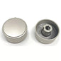 Ariston Indesit hotpoint manopola forno piano cottura colore argento C00263684