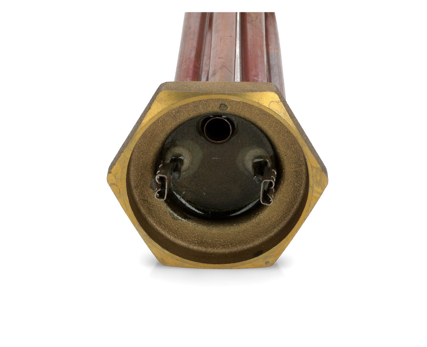 RESISTENZA RICURVA A TAPPO CON PORTA ANODO 11/4 1200W 230V LUNGHEZZA 16,5+27cm