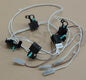 GRUPPO 5 MICROINTERRUTTORE ACCENSIONE PIANO COTTURA SMEG PGF75 CODICE 694490934