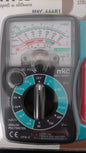MULTIMETRO TESTER ANALOGICO TASCABILE MKC-666B1 in custodia antiurto