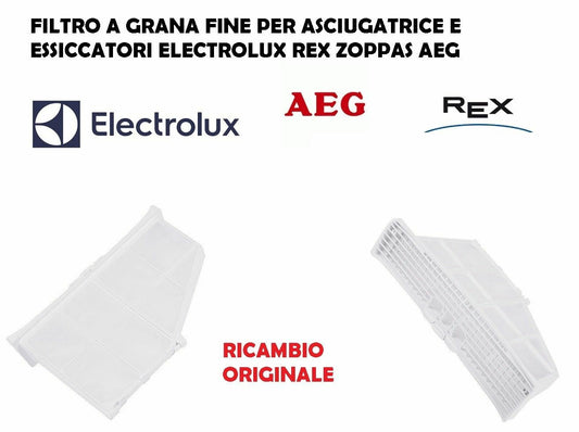 FILTRO LANUGINE ASCIUGATRICE ORIGINALE REX ELECTROLUX AEG 1366339024