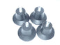 KIT PIEDINI AFFETTATRICE 4Pz GOMMA FILETTO 5mm ALTEZZA 27,5mm + VITE .