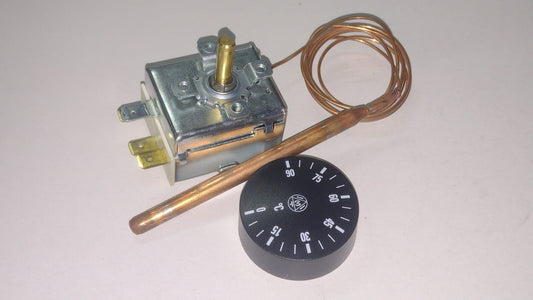 IMIT 540010/C TERMOSTATO REGOLABILE 0-86°C TYPE TR2 9325 5062841 + MANOPOLA