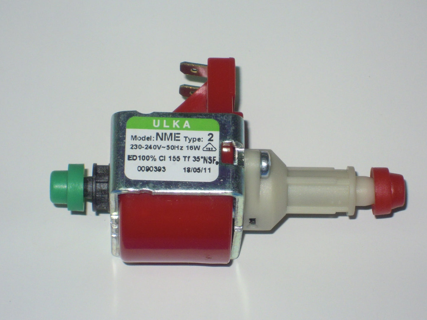 ULKA PUMP MODEL: NME TYPE:2 230-240V 16W 50HZ